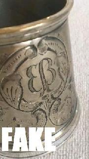 WW2 Eva Braun Silver Set