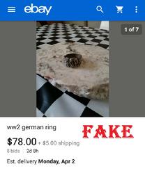fake nazi rings