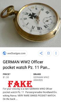 WW2 German Fake Watches