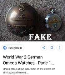 WW2 German Fake Watches