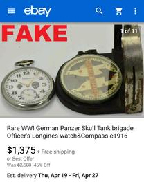 Sofia Bulgarian Fake Nazi Watches