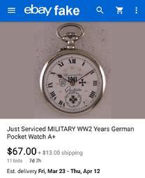 WW2 German Watch