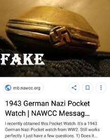 WW2 German Fake Watches