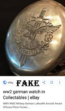 ww2 fake relics