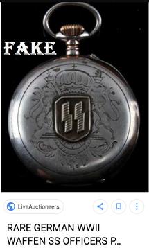 Nazi SS Pocket Watch