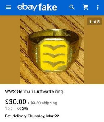 WW2 German Luftwaffe ring