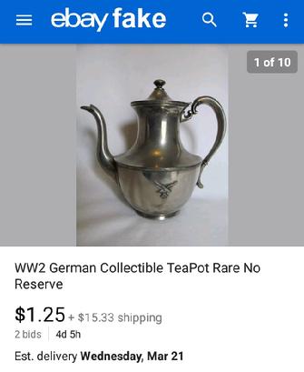 WW2 German Teapot