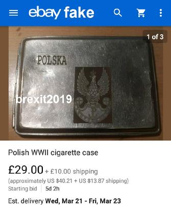 Nazi Fakes on ebay