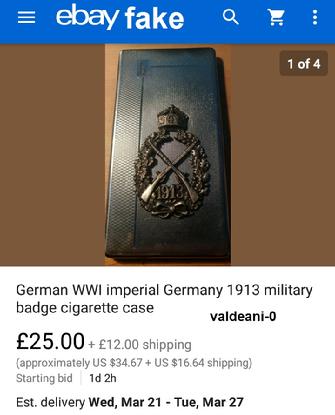 Nazi Fakes on ebay