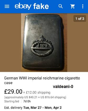 Nazi Fakes on ebay