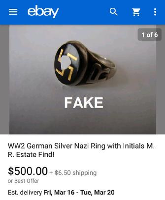 German WW2 Ring