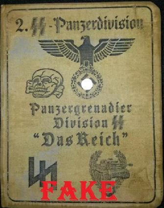 Fake Nazi ID, gerrhembr_0, ebay, forgery, Nazi ID, Nazi Passbook, SS Passport