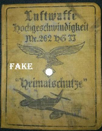 Fake Nazi ID, gerrhembr_0, ebay, forgery, Nazi ID, Nazi Passbook, SS Passport