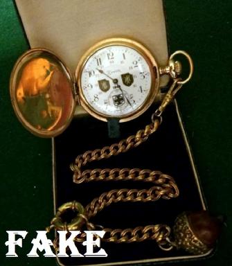 oldtownch fake nazi WW2 German watch