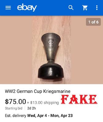 zeros777, Nazi Fakes, Fake Nazi Silverware, Fake Eva Braun