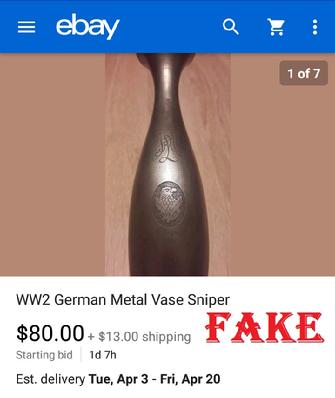 zeros777, Nazi Fakes, Fake Nazi Silverware, Fake Eva Braun