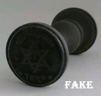 fake nazi seal, stamp