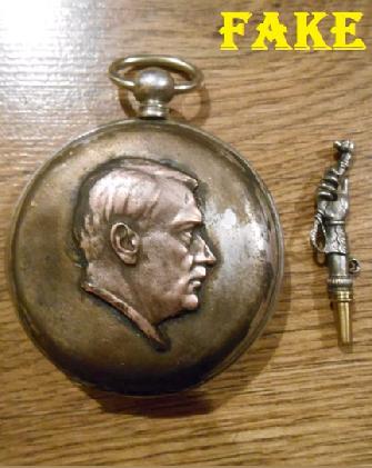 WW2 Rare Old German Military Pocket Watch Key Wind