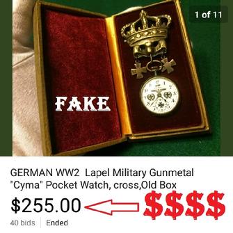 Oldtownch fake nazi watches