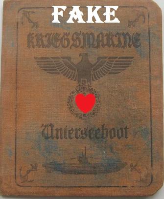 Fake Nazi ID Book