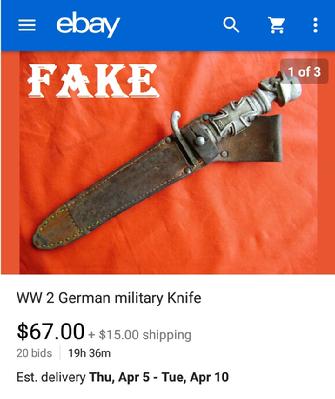WW2 German Military Knife