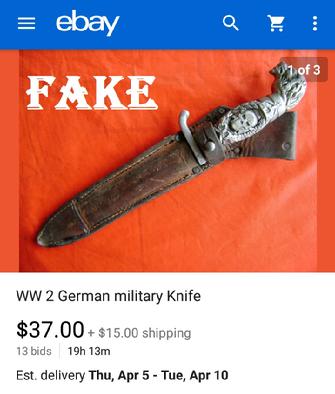 WW2 German Military Knife