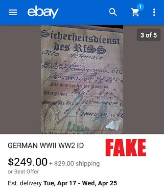 WW2 GERMAN ID