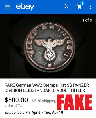 Nazi seals and stamps