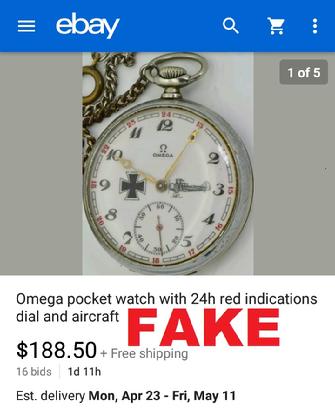 Sofia Bulgarian Fake Nazi Watches
