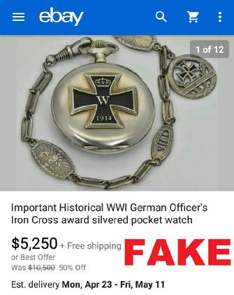 Sofia Bulgarian Fake Nazi Watches