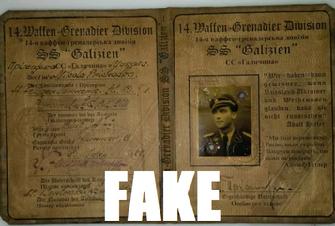 Nazi ID Card