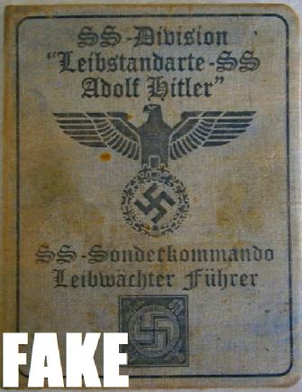 Nazi ID on ebay