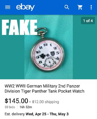 Nazi Pocket Watch