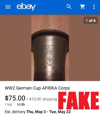 Nazi Goblet 