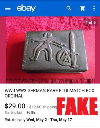 WW2 German Cigarette Case