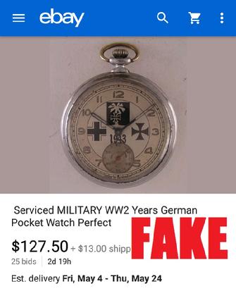 Nazi Pocket Watch