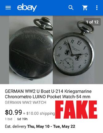 Nazi Pocket Watch