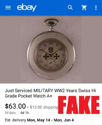 Nazi Pocket Watch