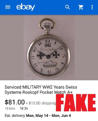 Nazi Pocket Watch