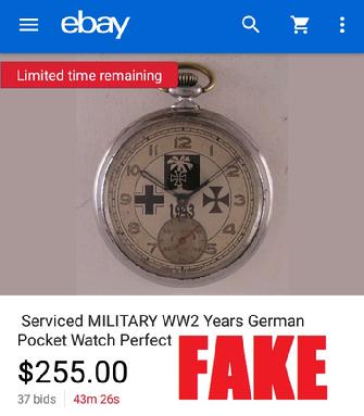 Nazi Pocket Watch