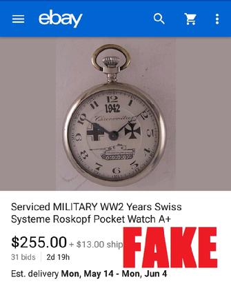 Nazi Pocket Watch