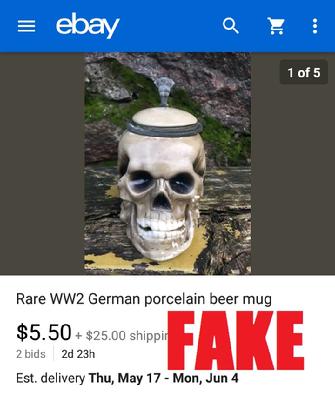 Nazi Beer Stein