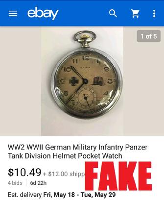 Nazi Pocket Watch