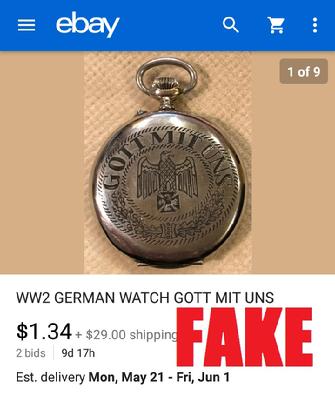 Nazi Pocket Watch