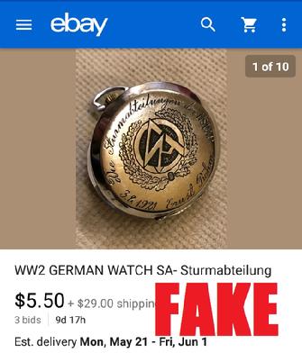 Nazi Pocket Watch