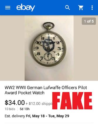 Nazi Pocket Watch