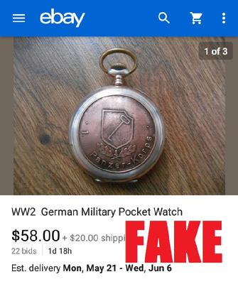 Nazi Pocket Watch