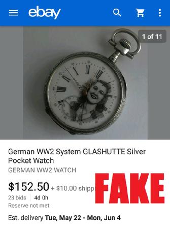Nazi Pocket Watch