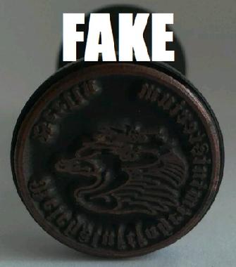 WW2 German Ink Stamp
