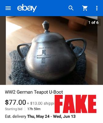 WW2 German Tea Pot